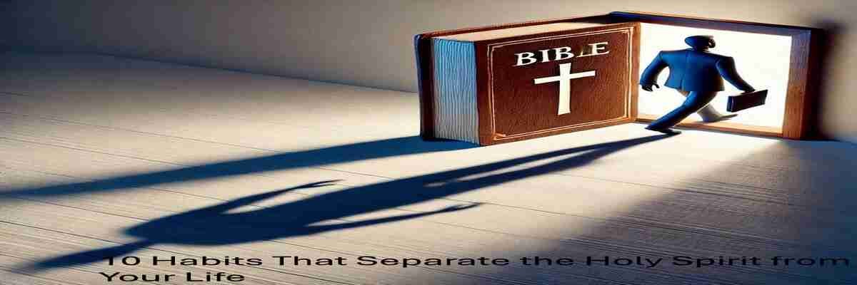10 Habits That Separate the Holy Spirit from Your Life - poweringrace